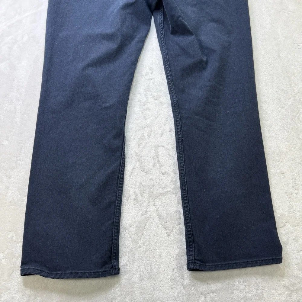 Banana Republic Mens Traveler 35x30 Blue Slim‎ Fit Pants Stretch 5-Pocket